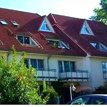 Blick auf das Gebäude