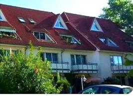 Blick auf das Gebäude