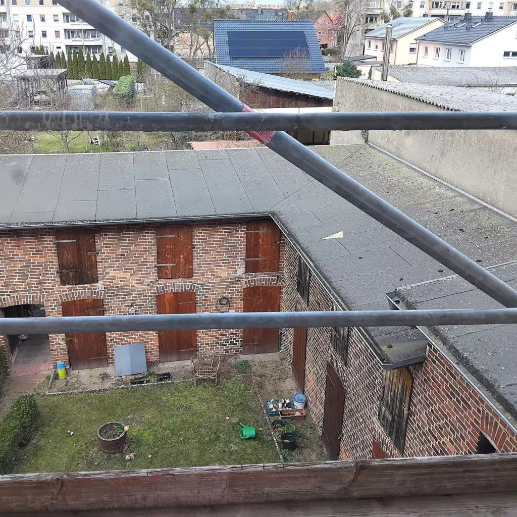 Blick aus dem Fenster