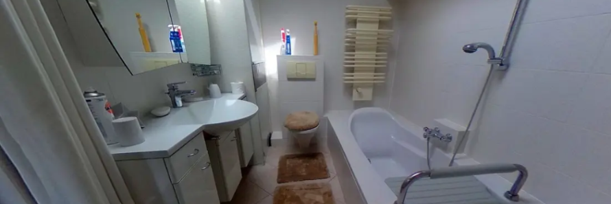 17391 Stolpe Reihenhaus - Innenansicht Bad