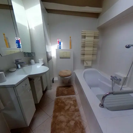 17391 Stolpe Reihenhaus - Innenansicht Bad