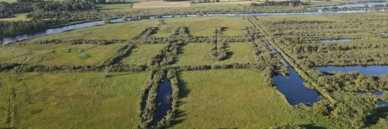17391 Stolpe Reihenhaus - Blick auf das Peenetal