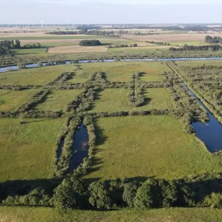 17391 Stolpe Reihenhaus - Blick auf das Peenetal